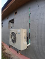 Inštalácia tepelného čerpadla Daikin EHVX, Teplička n.V