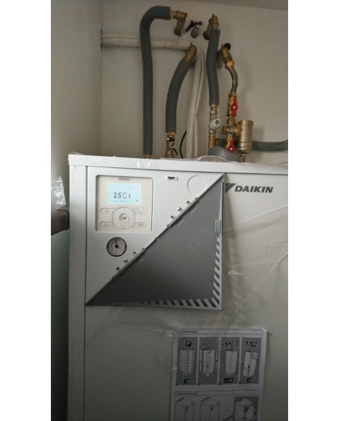Inštalácia tepelného čerpadla Daikin EHVX, Kyselica