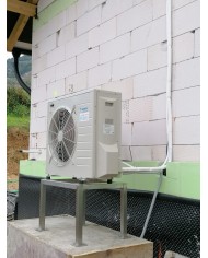 Inštalácia tepelného čerpadla Daikin EHBX, Višňové