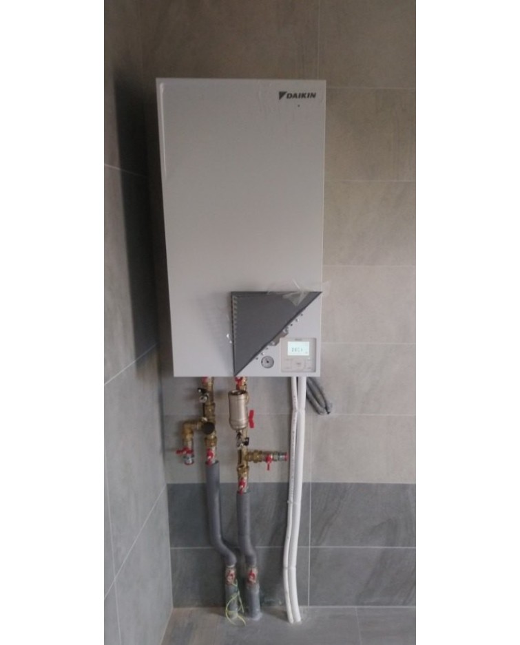 Inštalácia tepelného čerpadla Daikin EHBX, Podhorie