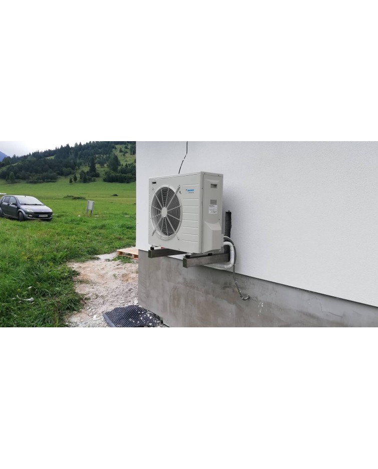 Inštalácia tepelného čerpadla Daikin EHBX, Hubová
