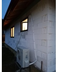 Inštalácia tepelného čerpadla Daikin EHVX, Petrovice