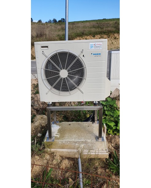 Inštalácia tepelného čerpadla Daikin EHVX, Dolný Moštenec