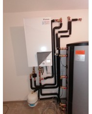 Inštalácia tepelného čerpadla Daikin EHBH, Oravský Podzámok