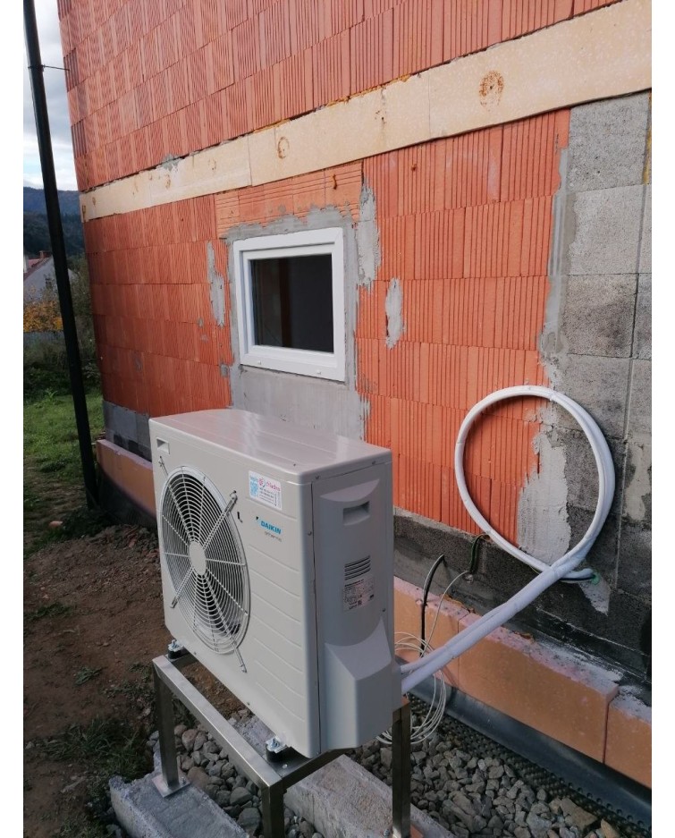 Inštalácia tepelného čerpadla Daikin EHBH, Oravský Podzámok
