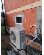 Inštalácia tepelného čerpadla Daikin EHBH, Oravský Podzámok