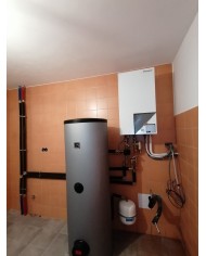 Inštalácia tepelného čerpadla Daikin EHBX, Zakamenné