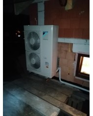 Inštalácia tepelného čerpadla Daikin EHBX, Zakamenné