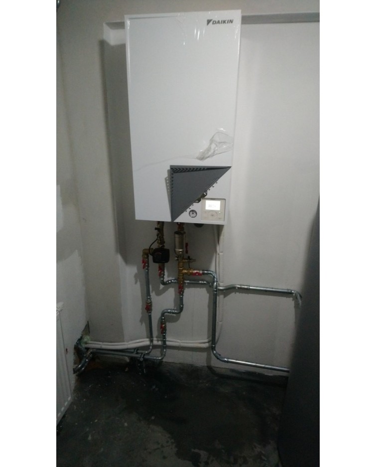 Inštalácia tepelného čerpadla Daikin EHBH, Turč. Kľačany