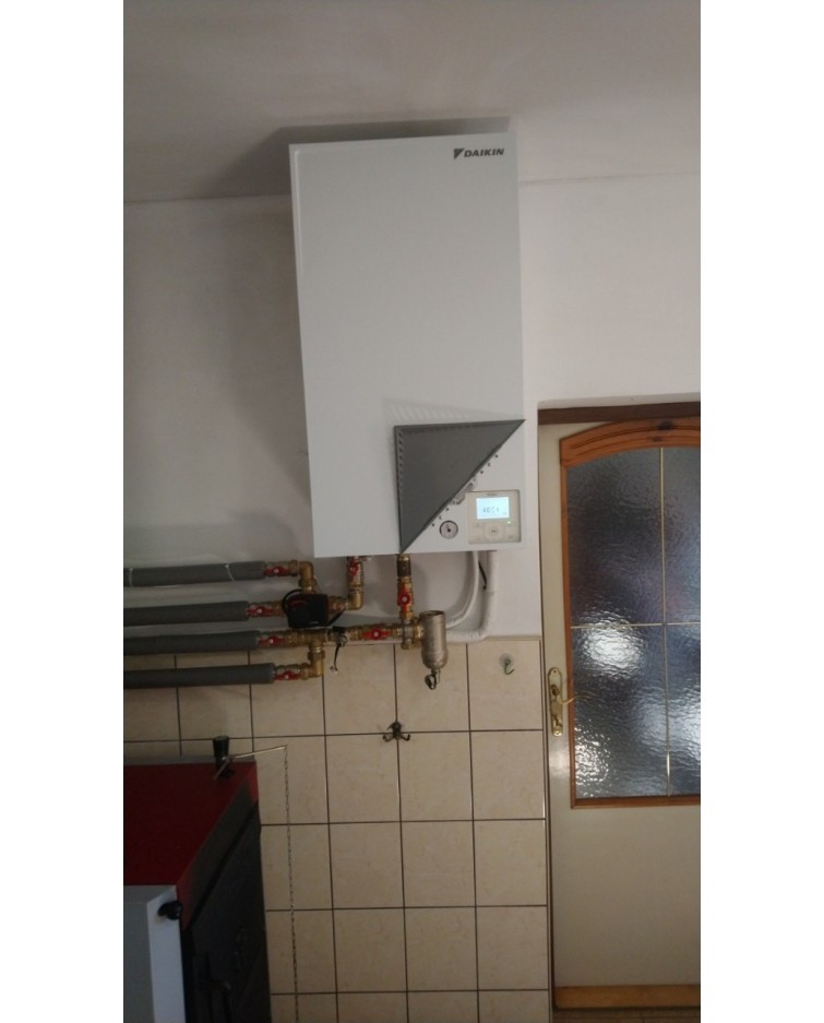 Inštalácia tepelného čerpadla Daikin EHBH, Hlboké nad Váhom