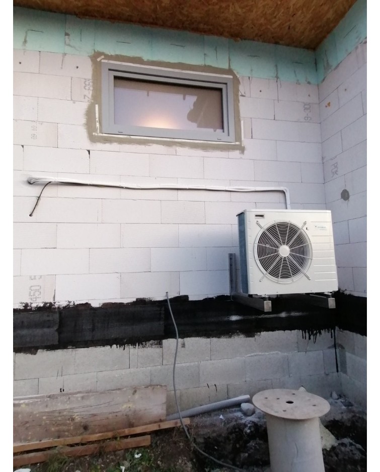 Inštalácia tepelného čerpadla Daikin EHBX, Žabokreky