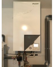 Inštalácia tepelného čerpadla Daikin EHBH, Tomčany