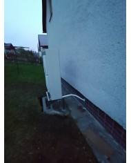 Inštalácia tepelného čerpadla Daikin EHBH, Korňa