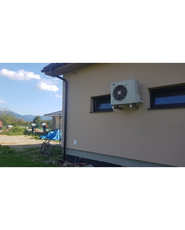 Inštalácia tepelného čerpadla Daikin EHVX, Teplička n.V