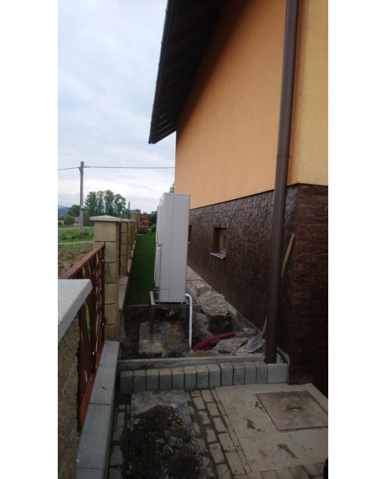 Inštalácia tepelného čerpadla Daikin EHBH, Lokca