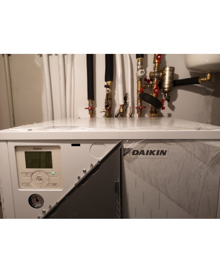 Inštalácia tepelného čerpadla Daikin EHVX, Turie