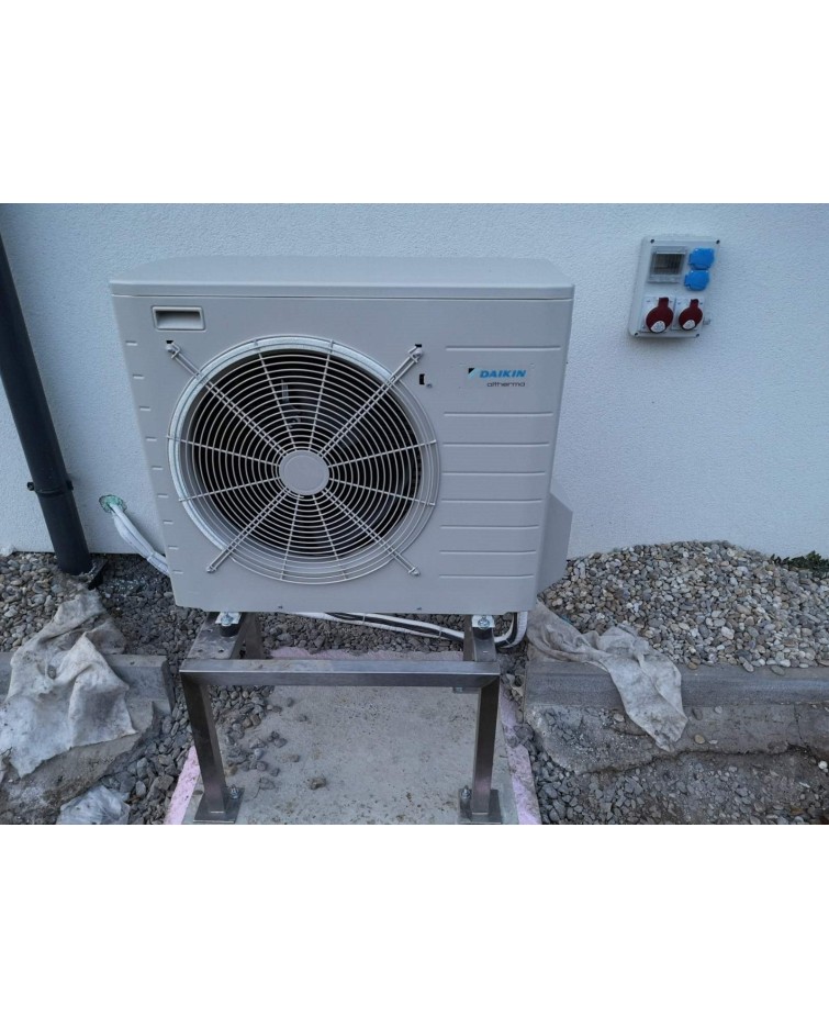 Inštalácia tepelného čerpadla Daikin EHVX, Turie