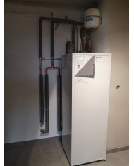 Inštalácia tepelného čerpadla Daikin EHVX, Sverepec