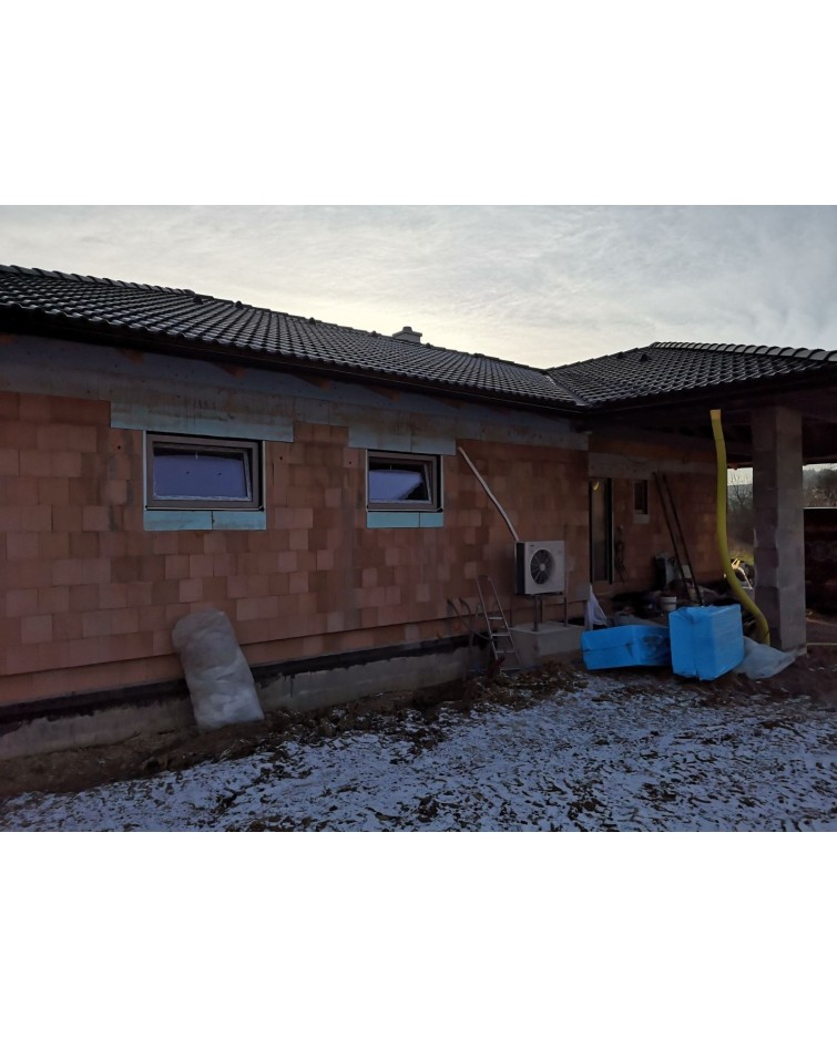 Inštalácia tepelného čerpadla Daikin EHVX, Sverepec