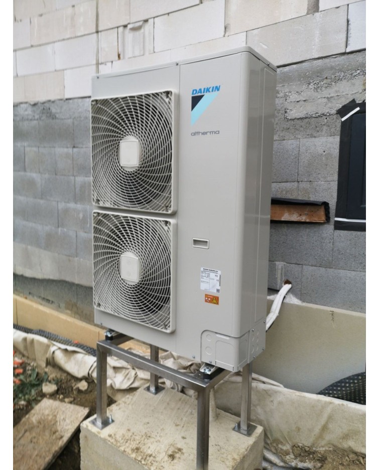 Inštalácia tepelného čerpadla Daikin EHBX, Lysica