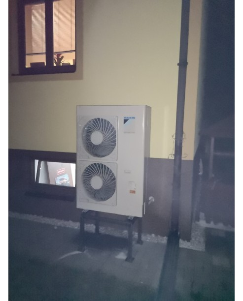 Inštalácia tepelného čerpadla Daikin EHBH, Raková