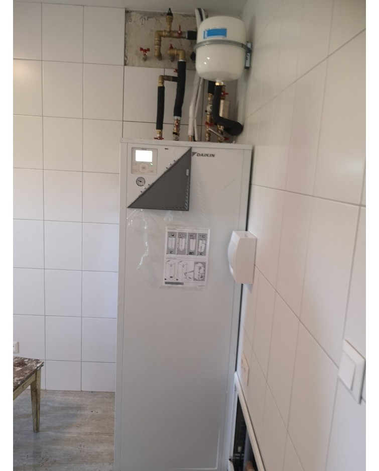 Inštalácia tepelného čerpadla Daikin EHVX, Zbyňov