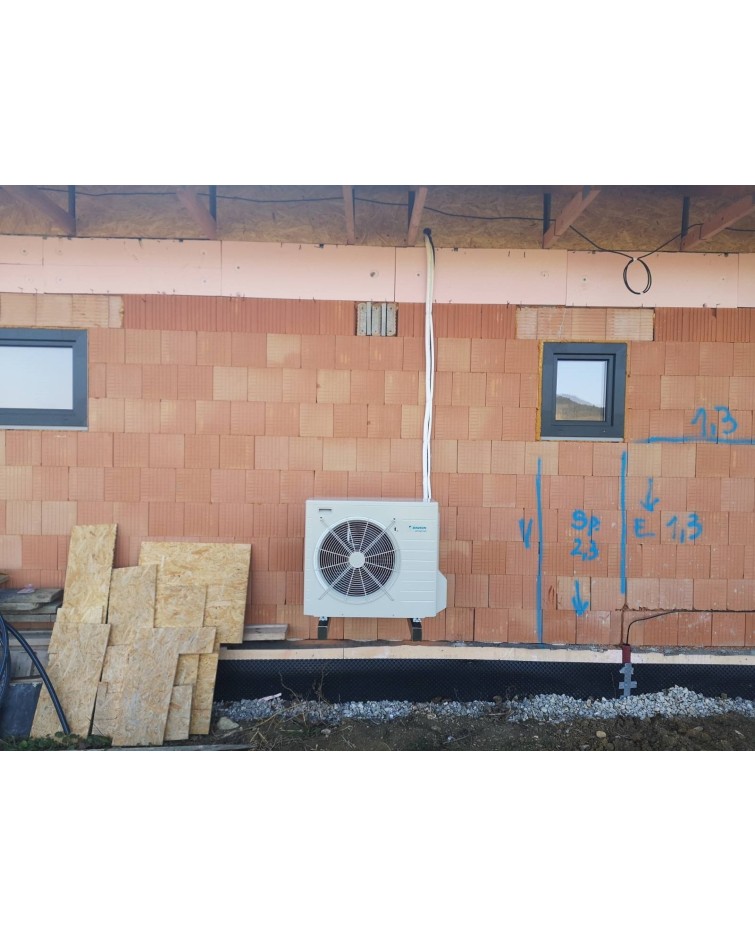 Inštalácia tepelného čerpadla Daikin EHVX, Zbyňov