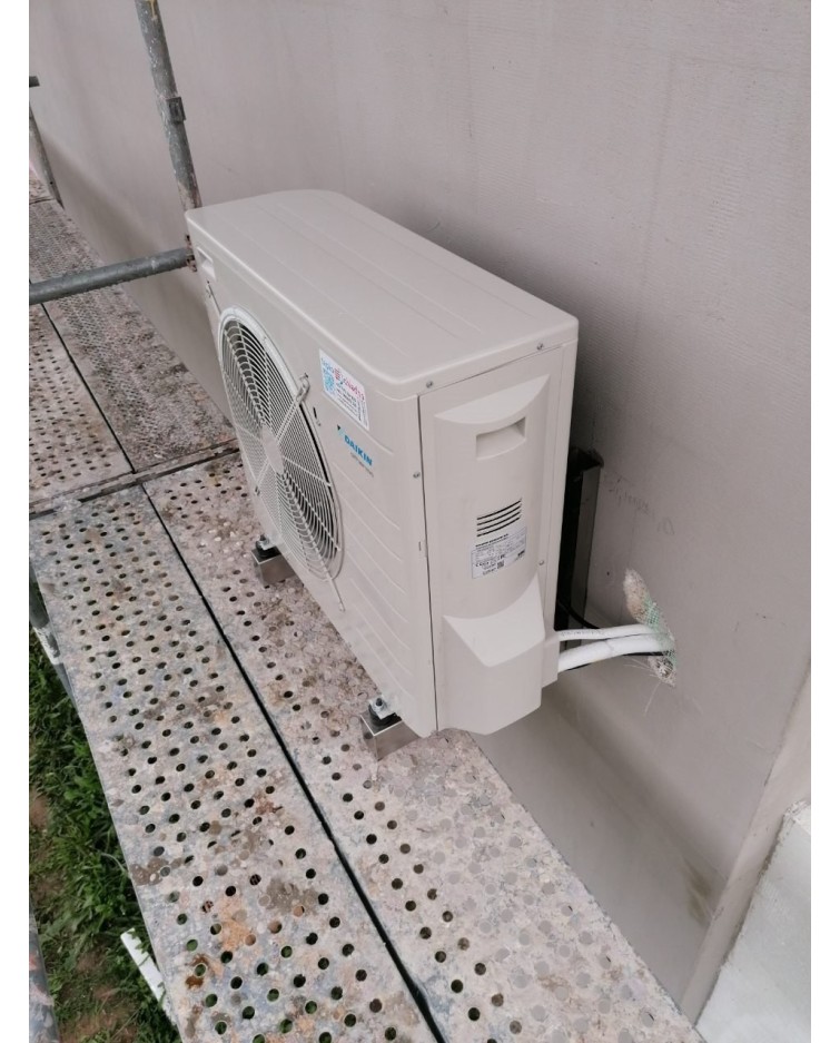 Inštalácia tepelného čerpadla Daikin EHVX, Stránske