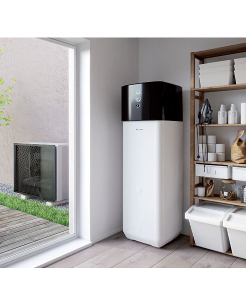 Tepelné čerpadlo Daikin Altherma R ECH2O, 11-16kW, 500L, vykurovanie