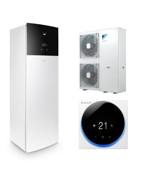 Tepelné čerpadlo Daikin Altherma 3, 16 kW, vykurovanie a chladenie, biela