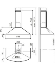 Digestor Flexit Elegant E/F black