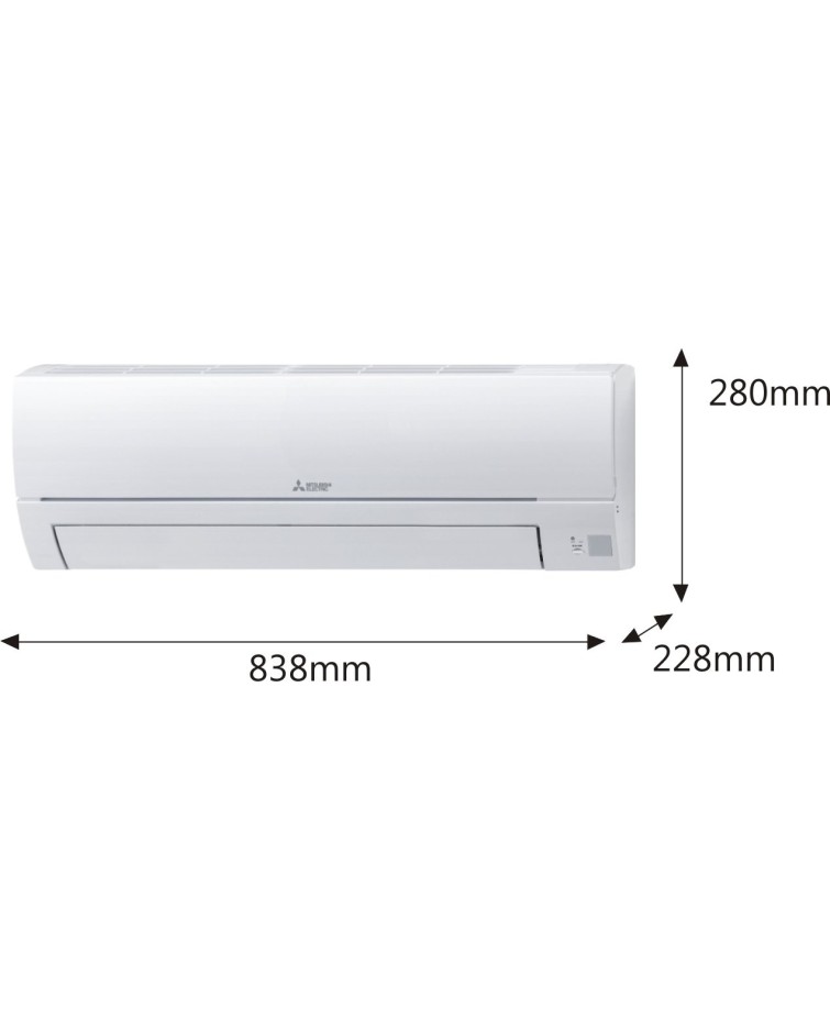 MITSUBISHI Nástenná kompaktná klimatizácia - MSZ-HR