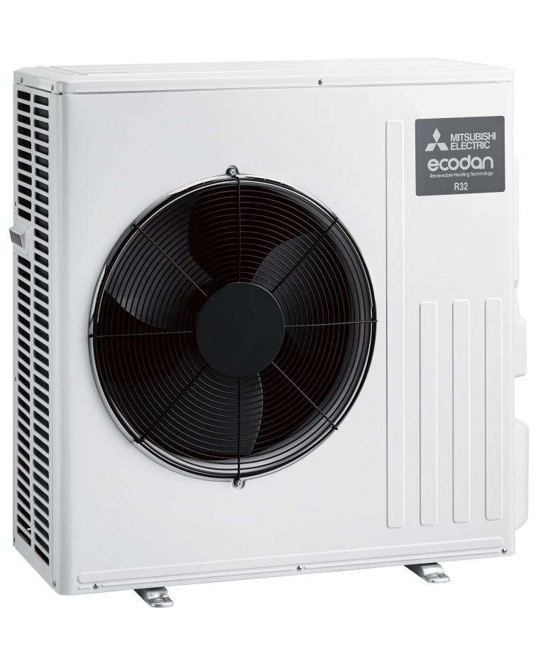 MITSUBISHI Eco Inverter Tepelné čerpadlo, 200L zásobník TÚV, vykurovanie a chladenie