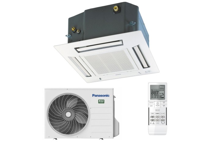 PANASONIC Kazetová klimatizácia, 4-cestná