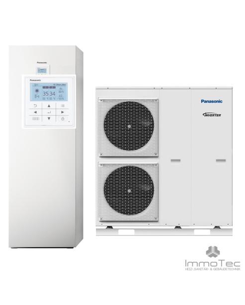 PANASONIC Aquarea All In One T-CAP Supertichý (H), zásobník 185 L