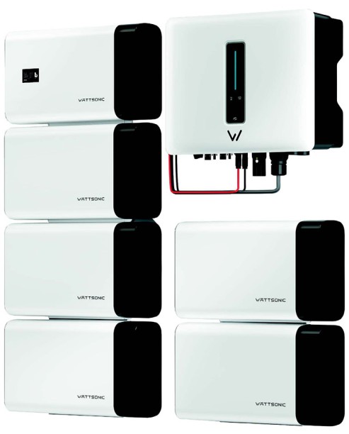 Hybridný menič WATTSONIC G3, 8kW FV 3f WiFi, 25A, 3-fázový