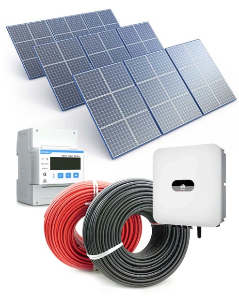 Kompletný fotovoltaický set 10kW s meničom HUAWEI, vrátane inštalácie
