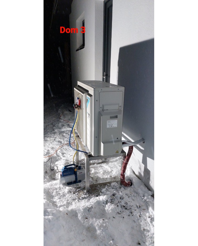 Realizácia tepelného čerpadla DAIKIN Altherma 3 R W (EHVH-E9W) - Dolní Tošanovice