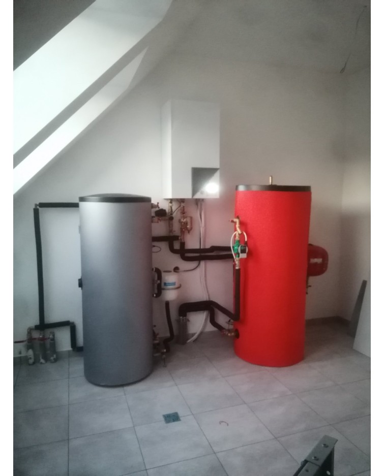 Realizácia tepelného čerpadla DAIKIN a podlahového vykurovania - Martin