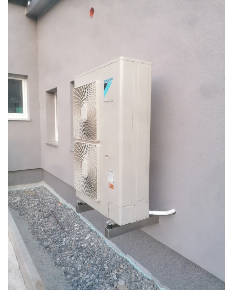 Realizácia tepelného čerpadla DAIKIN a podlahového vykurovania - Martin