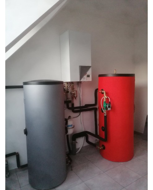 Realizácia tepelného čerpadla DAIKIN a podlahového vykurovania - Martin
