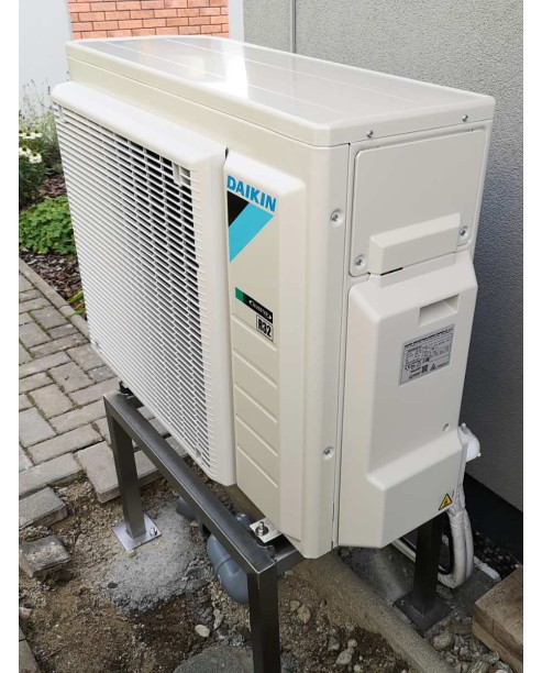 Realizácia tepelného čerpadla Daikin Altherma 3 R - Ring, firma