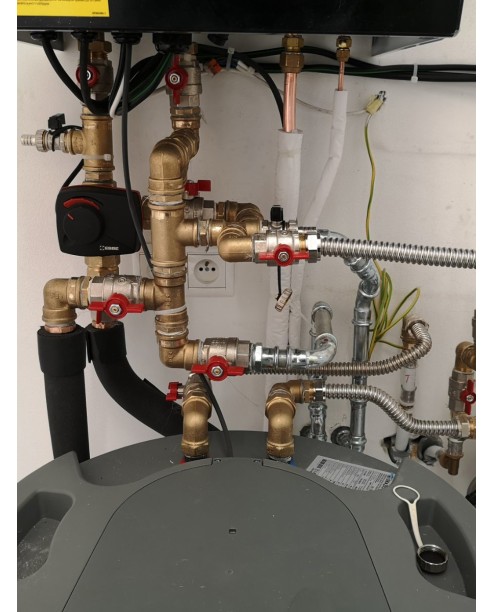 Realizácia tepelného čerpadla Daikin Altherma 3 R - Ring, firma