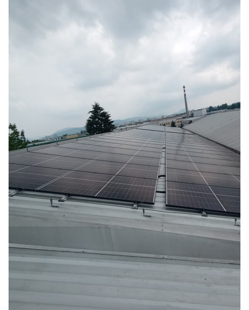 Realizácia Fotovoltaického systému - hala Teltrade, Žilina
