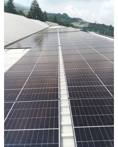 Realizácia Fotovoltaického systému - hala Teltrade, Žilina