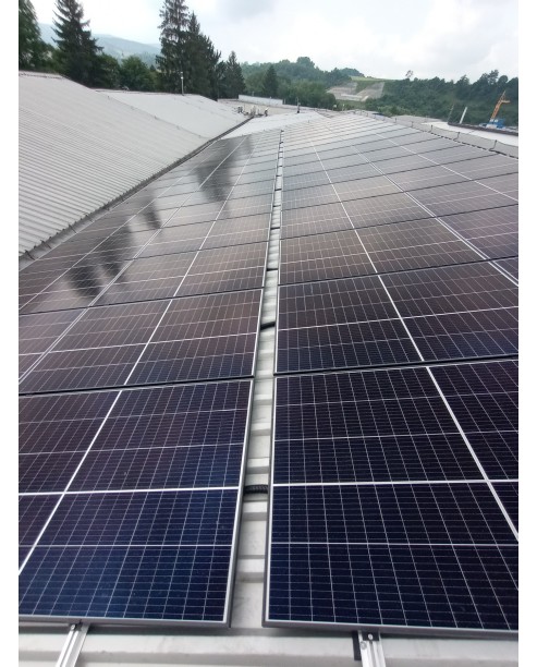 Realizácia Fotovoltaického systému - hala Teltrade, Žilina