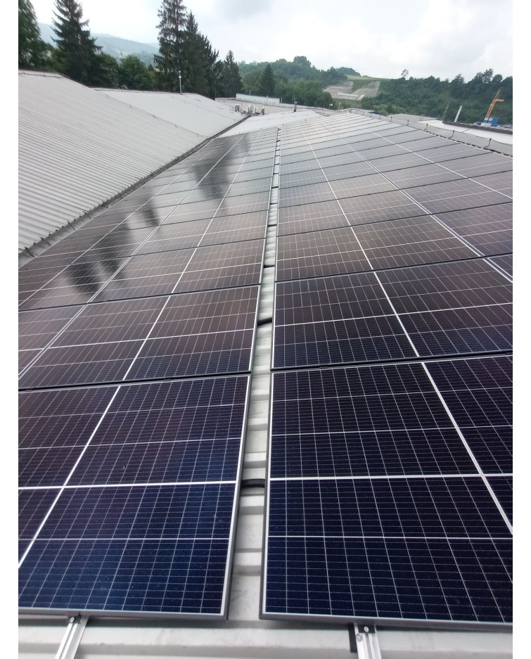 Realizácia Fotovoltaického systému - hala Teltrade, Žilina
