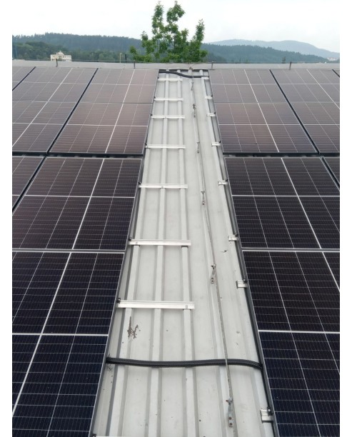 Realizácia Fotovoltaického systému - hala Teltrade, Žilina