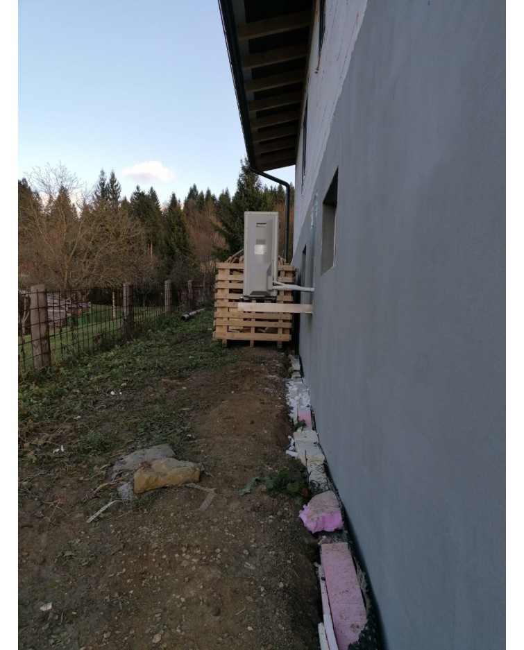 Realizácia nástenného tepelného čerpadla DAIKIN - Marček
