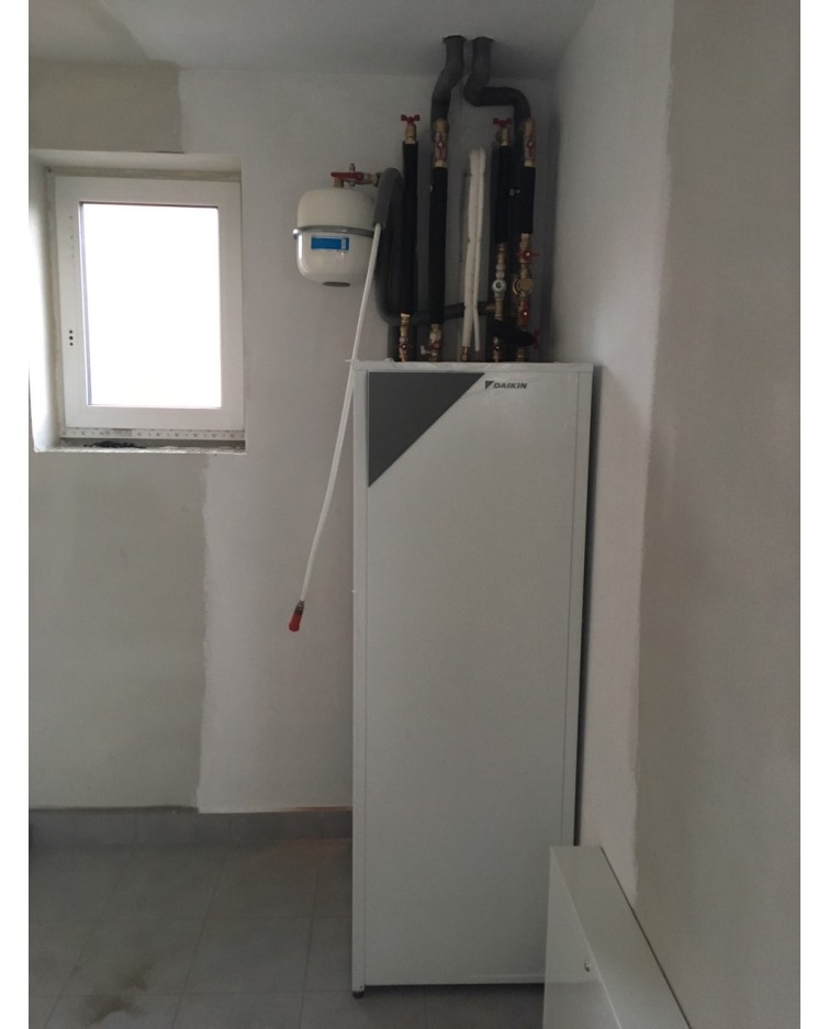 Realizácia tepelného čerpadla DAIKIN Altherma - Teplička nad Váhom
